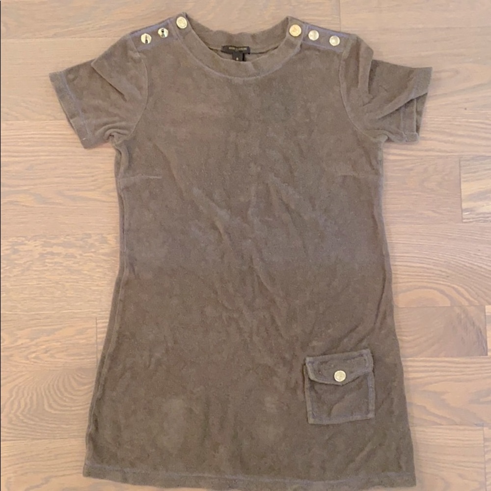 Louis Vuitton terry cloth swim cover up